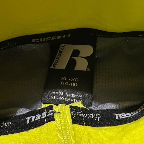 NWT Russell Reflective Dri-Power 1/4 Zip Top Boys XL 14/16 - Picture 7 of 10